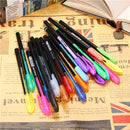 24 Pcs Color Gel Pen Set Adult Coloring Book Ink Pen Drawing Painting Craft Art for School Home