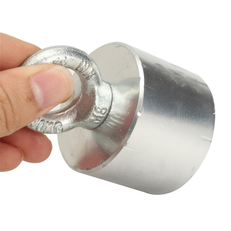 30kg Neodymium Recovery Magnet Metal Detector 55x40mm Treasure Hunting Fishing