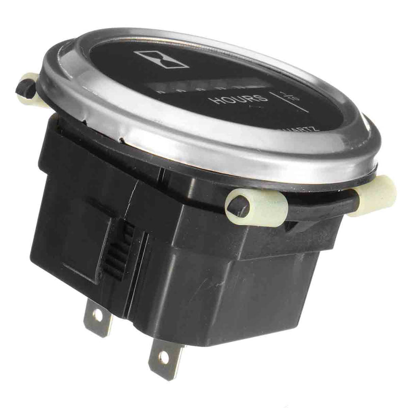 DC 10-80V Engine Round Hour Meter Hour Meter Gauge ATV Boat Vehicle