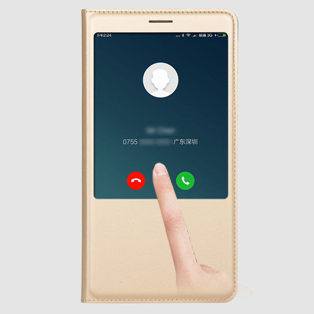 Bakeey Smart Window PU leather Flip Protective Case For Xiaomi Mi MIX 2S