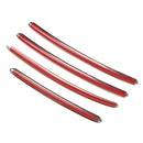 Car Side Door Handle Cover Stripe Trim for BMW 5 series F10 F18 F11 2011-2017