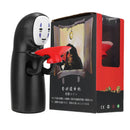 Piggy Bank No-Face Man Kaonashi Coin Storage Holder Money Saving Electronic Music Decor Gift