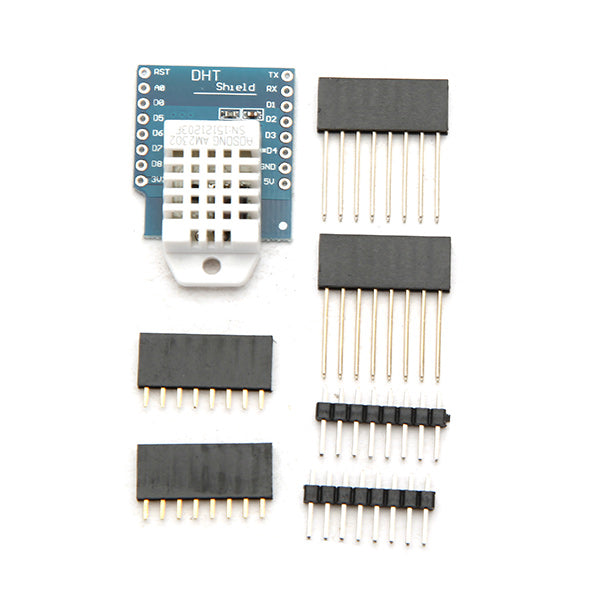 5Pcs Wemos DHT22 Single Bus Digital Temperature Humidity Sensor Shield For WeMos D1 Mini