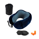 U-shaped Memory Cotton Pillow Magnetic Therapy Pillow Travel Camping Head Neck Support Cushion