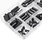 Suleve M4NH4 110Pcs M4 Nylon Hex Screw Black/White Female to Male PCB Standoff Column Set