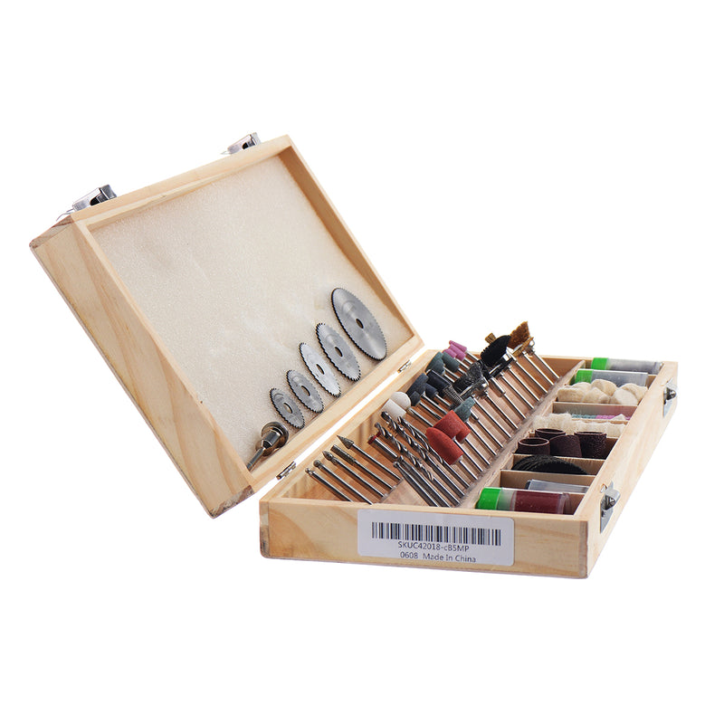 242Pcs Rotary Tool Accessory Bit Kit Grinding Head Polishing Cutting Sanding Grinder