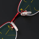 KCASA Progressive Multifocus Reading Glasses Asymptotic Multifocal Metal Computer Glass 4500