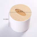 Desktop Oak Tissue Box Creative Living Room Paper Towel Box Car Paper Storage Box Simple Stylish Home Kitchen Dining Table Tool