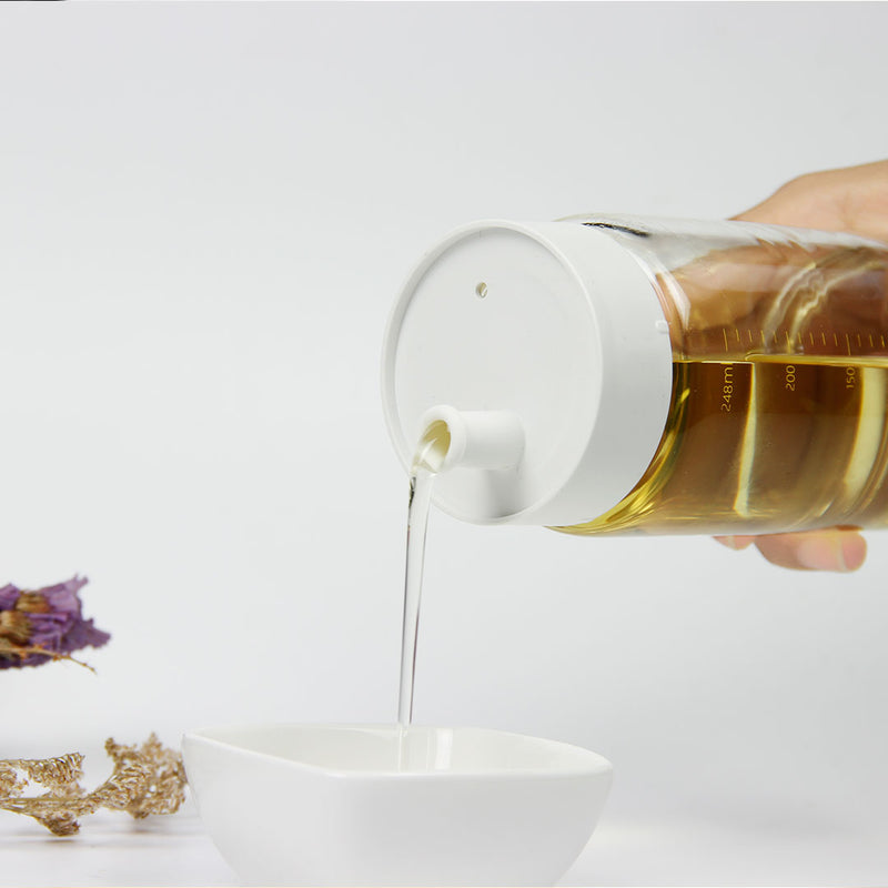 YOUJIA Glass Jar Olive Oil Dispenser Liquid Storage Bottle Kitchen Spice Storage Container from Xiaomi Youpin