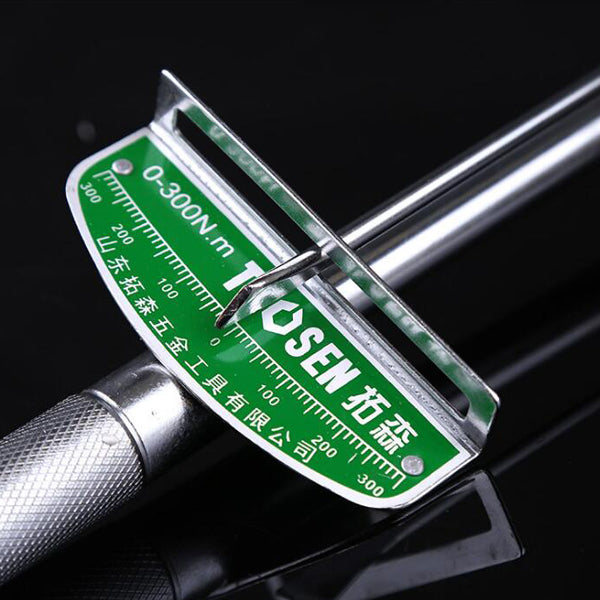 Tuosen 1/2inch 300N.M Dial Design Socket Torque Wrench Tension Wrench Hand Tool