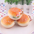 6.5CM Random Squishy Simulation Hamburger Bread Fridge Magnet Decoration