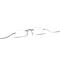 LianSanHD Titanium Light Reading Glasses Comfortable Flexible Resin Alloy Presbyopic Glass L8013T