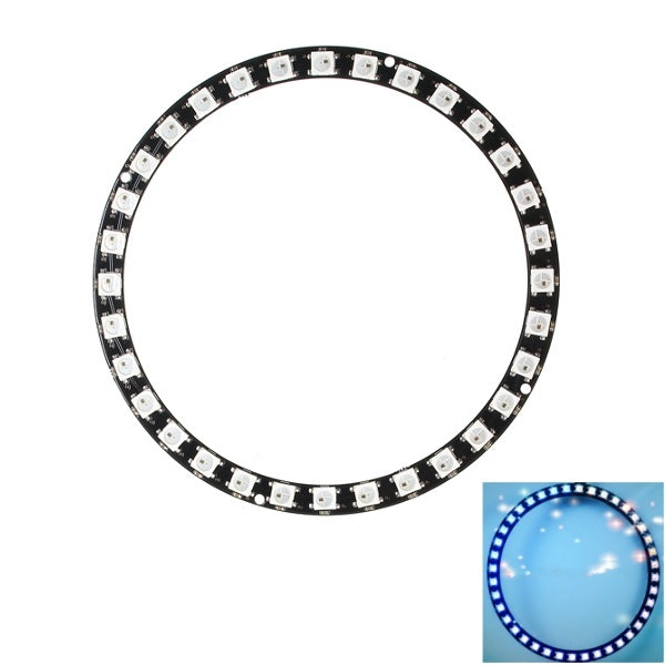 CJMCU 40-bit WS2812B 5050 RGB LED Built-in Full Color Drive Circular Development Board For
