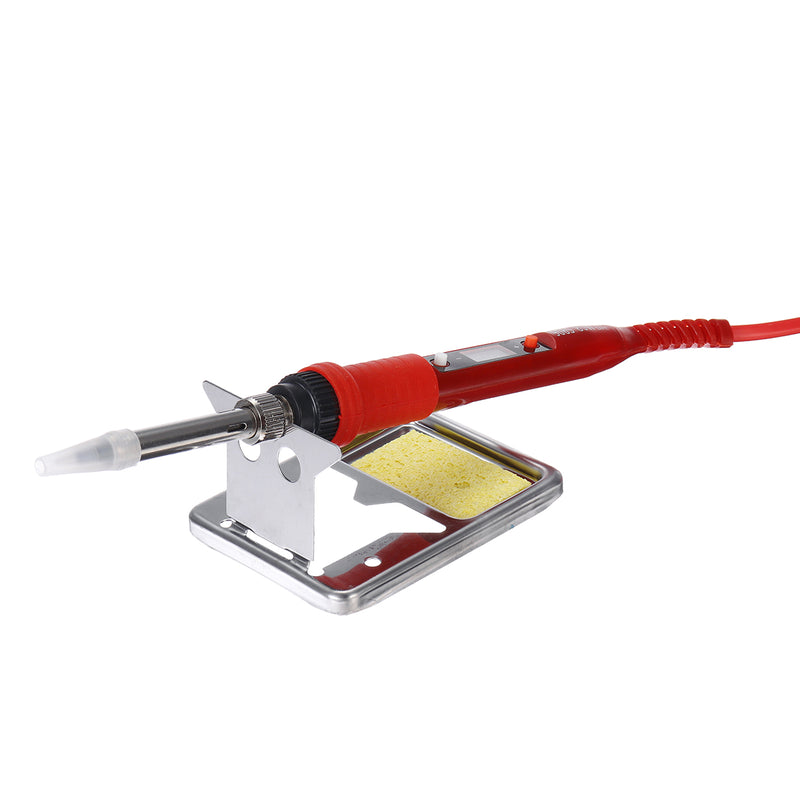220V 80W Electric Solder Iron LCD Digital Display Welding Soldering Iron Wire Tips Soldering Stand EU Plug