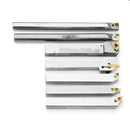 Drillpro Upgrade 21pcs 12mm Turning Tool Holder Lathe Boring Bar+Carbide Insert+Wrench Set