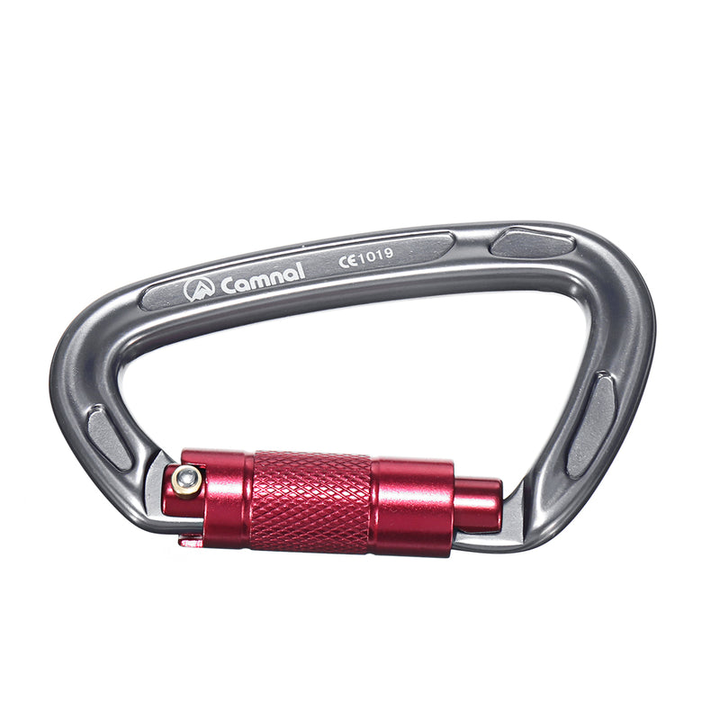 Auto-locking Carabiner D Shaped Clips for Mountain Rock Climbing Arborist Rescue