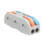 20Pcs PCT-2 2Pin Colorful Docking Connector Electrical Connectors Wire Terminal Block Universal Electrical Cable Wire Connector
