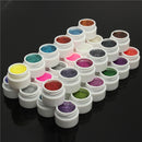 DANCINGNAIL 36 Colors 5ml Small Glitter Shiny Powder UV Gel Builder Nail Art DIY Manicure