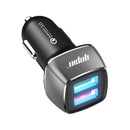 iMar 6A Trickle QC3.0 Fast Charging Mini Protocol Car Charger 35Minute UP to 80%