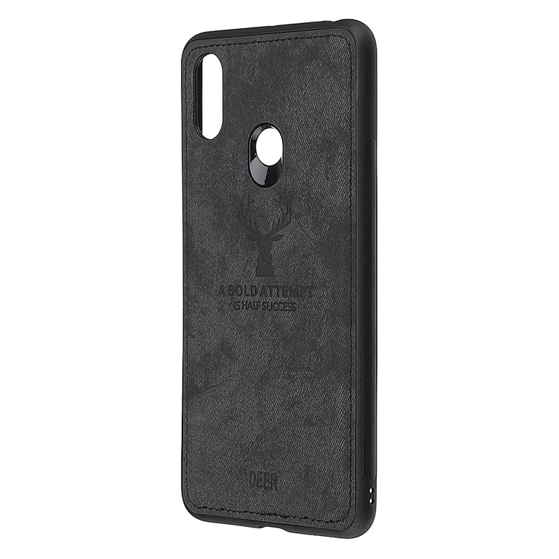 BAKEEY Deer Shockproof Cloth&TPU Protective Case For Xiaomi Mi MIX 3