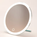 USB LED Light Makeup Mirror Touch Screen Portable Magnifying Vanity Tabletop Lamp Cosmetic Mirror Make Up Tool