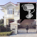 Emulational Dummy CCTV Outdoor Security Camera with 18 Red Flashing LED Light