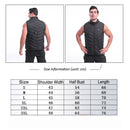Electric Battery Heating USB Warm Up Vest Heated Winter Jacket Men 3 Temp Adjust
