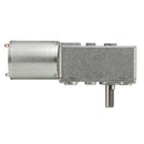 JSX1650-370 DC 12V 5RPM Worm Gear Motor 6mm Shaft High Torque Turbine Worm Gear Reduction Motor