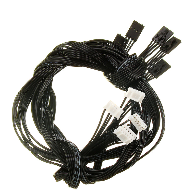 5pcs 1M NAMA17 42 Stepper Motor Cable for Mini-Rambo/Einsy Rambo/Rambo 1.3/1.4 F  Prusa i3 MK2 MK3 3D Printer Part