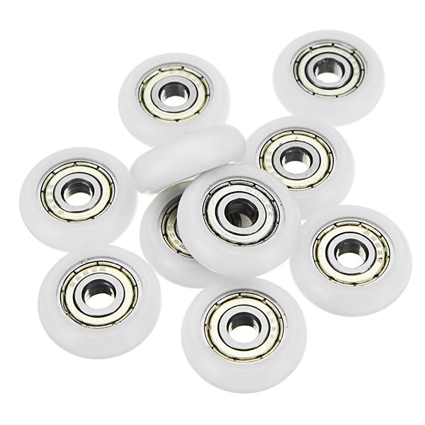 FLSUN 10PCS 21.5mm OD*5mm ID Plastic Pulley For Delta 3D Printer