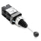 600V Spring Return Joystick Self-Reset Switch 4 Position 4NO XD2PA24CR Black