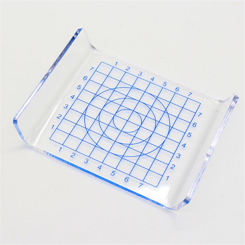 1Pcs Clear U-shaped Acrylic Scale Sheet Acrylic Pressure Board Transparent DIY Press Plate Clay Tool Ultralight Clay Mat