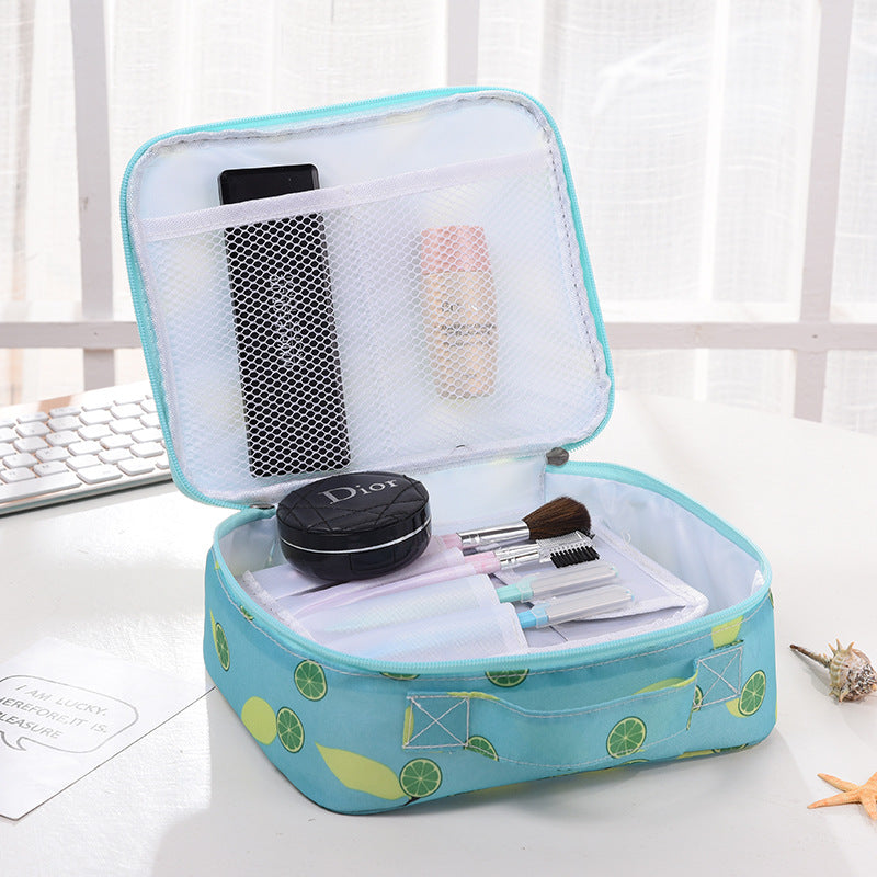 Fresh Style Portable Cosmetic Bag Travel Waterproof Wash Bag