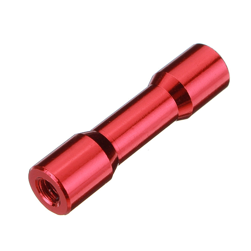 Suleve M3AS14 10Pcs M3 30mm Aluminum Alloy Standoff Spacer Round Column MultiColor Smooth Surface