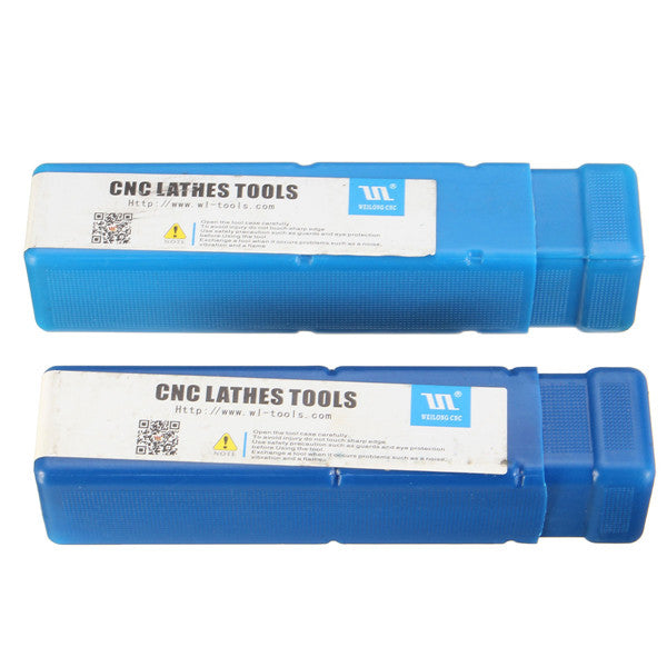 2pcs MTJN 16x100mm Lathe External Turning Tool Holder For TNMG1604 Inserts