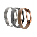 Bakeey Metal Strap Screwless Stainless Steel Replacement Strap Wristband for Xiaomi Mi Band 3