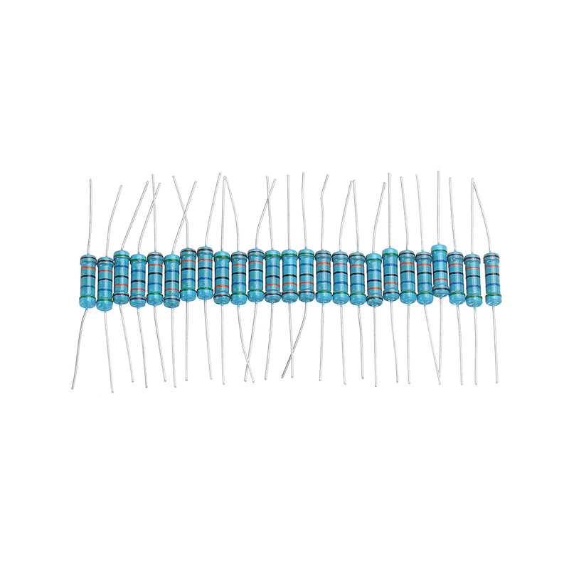 20pcs 2W Metal Film Resistor Resistance 1% 560K ohm Resistor