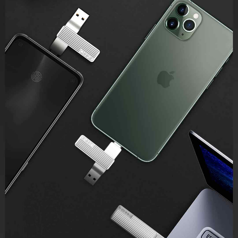 Jesis 2-in-1 Lightning USB 3.1 Interface High Speed Flash Drive U Disk with MFI For iOS Devices iPhone 11 iPad Pro Laptop MacBook from Xiaomi youpin