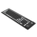 Portable Flexible Waterproof Soft Silicone Keyboard 103 Keys Foldable Numeric Keypad For Mac Android Laptop PC