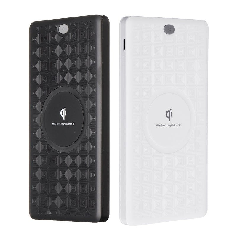 DIY Qi Wireless Charger 6000mAh Power Bank Case Battery Box Kits for Smartphone