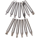 13Pcs HSS-AL Drill Bit Set for Key Cutting Machine Cutter
