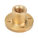 T10 Lead Screw 12/24/36/48 Inch Lead Screw with Brass Nut 300 600 900 1200mm