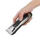 LCD Digital Men Rechargeable Cordless Electric Hair Clipper Cutter Haircut Trimmer +Comb