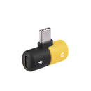 Universal Type-c to Dual Type-c Fast Charging Audio Music Adapter Converter for Xiaomi Mobile Phone