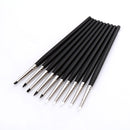 5Pcs Dental Adhesive Composite Resin Cement Porcelain Tooth Silicone Brush Pen Dental Tools