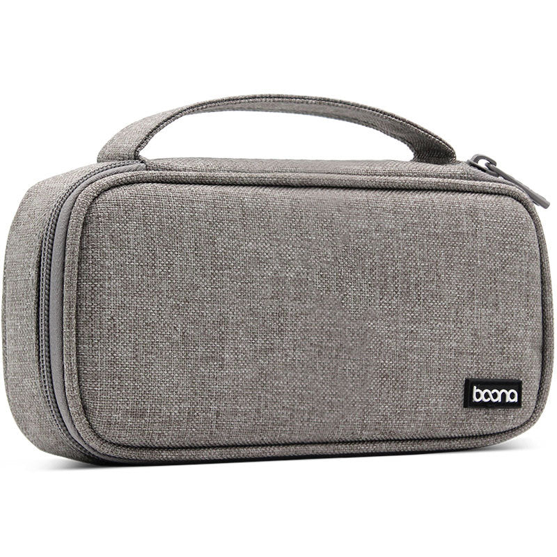 Boona 19.5cm*11cm Digital Accessories Storage Bag 20000mAh Power Bank U Disk Memory Card USB Cable Phone Organizer Travel Bag