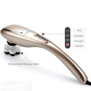 Wireless/Wired Professional Handheld Electric Massager Body Percussion Powerful Massage