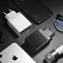 Bakeey 3.1A LED Display 3 USB Ports EU Plug Fast Travel Wall Charger For iPhone 11 Pro Max Xs 8 Plus S8 Xiaomi 6
