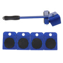 5Pcs Easy Slides Furniture Lifter Mover Roller Set Transport Lifting Heavy Hand Tool