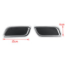 Rear Decoration Exhaust Muffler Tail Throat Cover Sticker For Citroen C4 C5 Elysee
